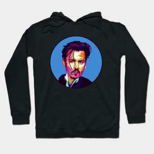 Jhonny deep pop art Hoodie